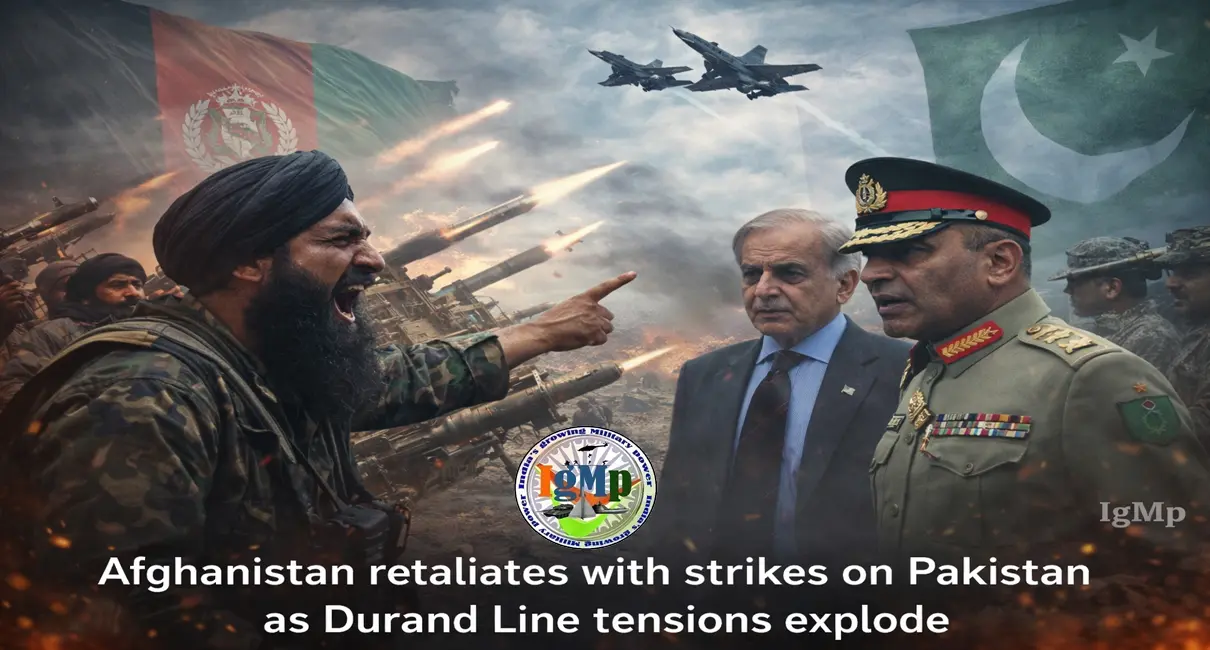 Afghanistan retaliates with strikes on Pakistan as Durand Line tensions explode
