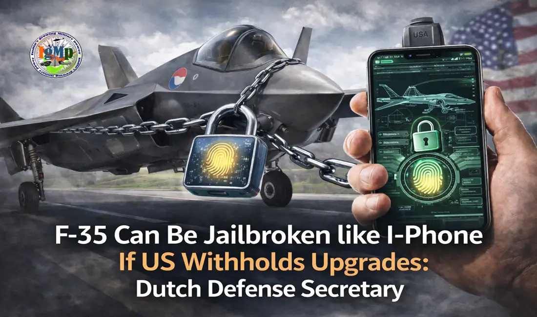 Dutch Defence Secretary warns F-35 can be jailbroken if US withholds software upgrades