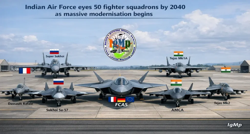 Indian Air Force eyes 50 fighter squadrons by 2040 as massive modernisation begins 2 Indian Air Force eyes 50 fighter squadrons by 2040 as massive modernisation begins