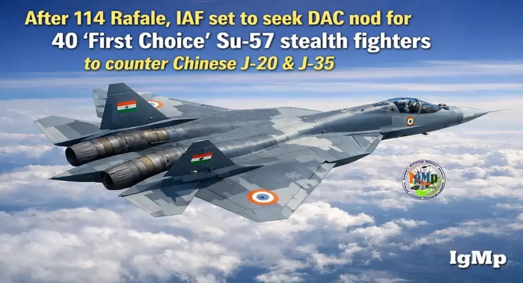 After 114 Rafale, IAF set to seek DAC nod for 40 'First Choice' Su-57 stealth fighters to counter Chinese J-20 & J-35 4 After 114 Rafale, IAF set to seek DAC nod for 40 'First Choice' Su-57 stealth fighters to counter Chinese J-20 & J-35