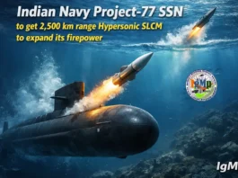 Indian Navy Project-77 SSN to get 2,500 km range Hypersonic SLCM to expand its firepower