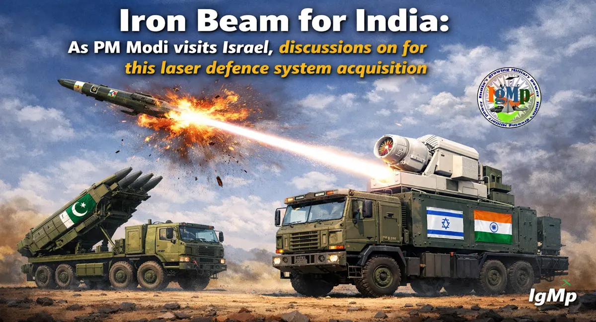 Iron Beam for India: As PM Modi visits Israel, discussions on for this laser defence system acquisition