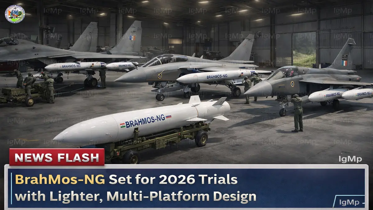 BrahMos-NG Set for 2026 Trials with Lighter, Multi-Platform Design