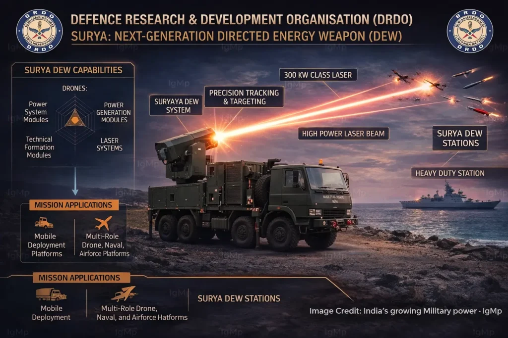 DRDO Surya 300kW Laser Weapon