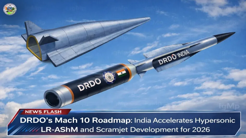 DRDO’s Mach 10 Roadmap: India Accelerates Hypersonic LRAShM and Scramjet Development for 2026