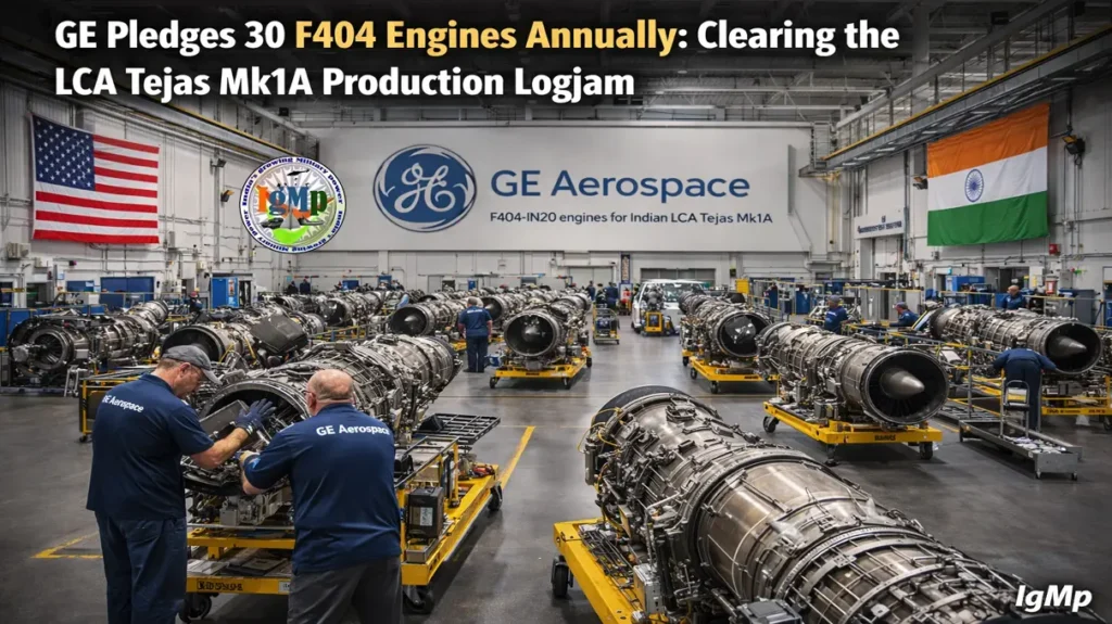 GE Pledges 30 F404 Engines Annually: Clearing the LCA Tejas Mk1A Production Logjam