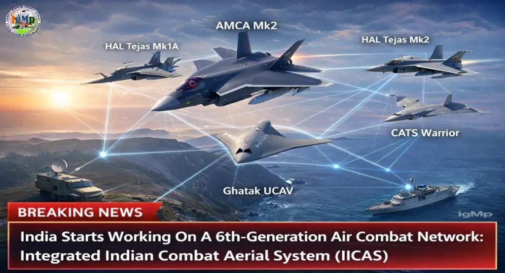 India Starts Working On A 6th-Generation Air Combat Network: Integrated Indian Combat Aerial System (IICAS) 2 India Starts Working On A 6th-Generation Air Combat Network: Integrated Indian Combat Aerial System (IICAS)
