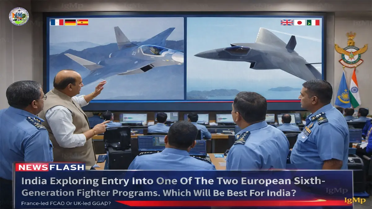 India Exploring Entry Into One Of The Two European Sixth-Generation Fighter Programs. Which Will Be Best For India ? France-led FCAS or UK-led GCAP ?