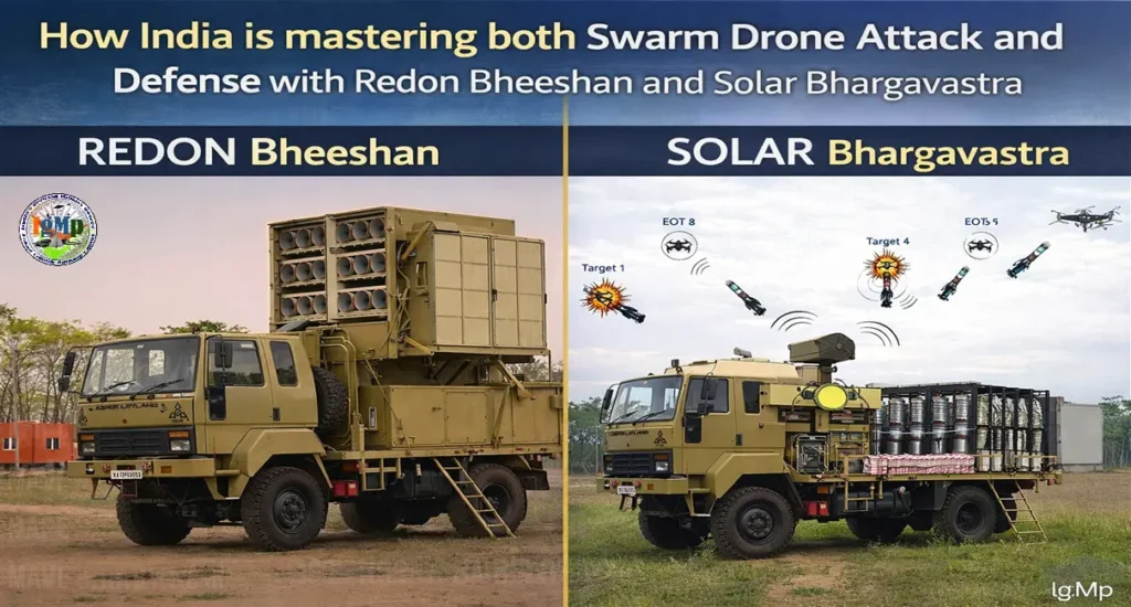 How India is mastering both Swarm Drone Attack and Defense with Redon Bheeshan and Solar Bhargavastra 4 How India is mastering both Swarm Drone Attack and Defense with Redon Bheeshan and Solar Bhargavastra