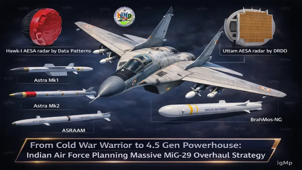 From Cold War Warrior to 4.5 Gen Powerhouse: Indian Air Force Planning Massive MiG-29 Overhaul Strategy
