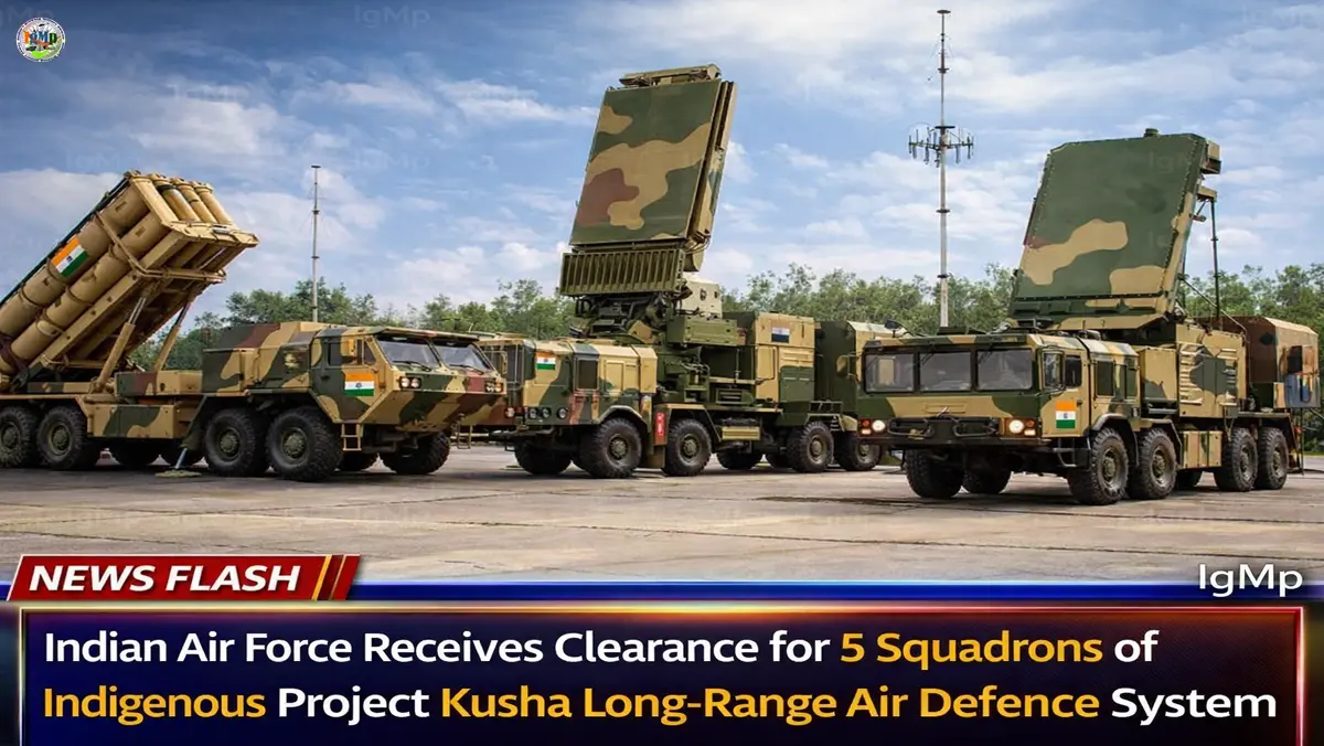 Indian Air Force Receives Clearance for 5 Squadrons of Indigenous Project Kusha Long-Range Air Defence System
