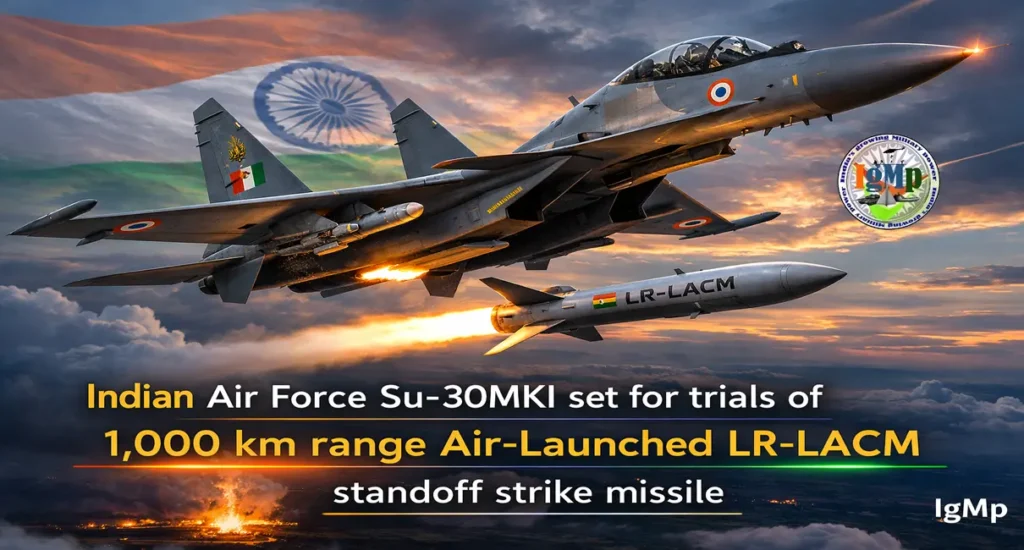 Indian Air Force Su-30MKI set for trials of 1,000 km range Air-Launched LR-LACM standoff strike missile 2 Indian Air Force Su-30MKI set for trials of 1,000 km range Air-Launched LR-LACM standoff strike missile