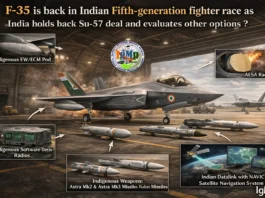 F-35 is back in Indian Fifth-generation fighter race as India holds back Su-57 deal and evaluates other options ?