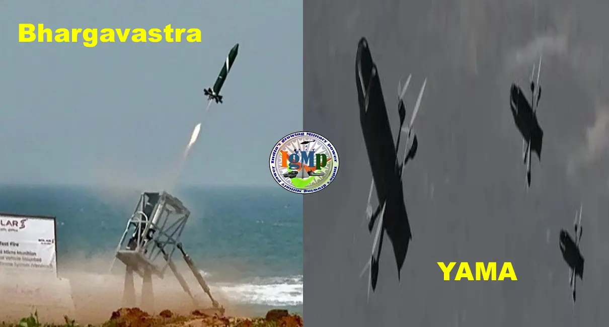 India’s Bhargavastra & YAMA Counter Swarm Drone Systems Shows The World How To Counter Swarm Drone Threats