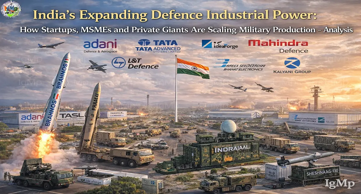 India’s Expanding Defence Industrial Power: How Startups, MSMEs and Private Giants Are Scaling Military Production - Analysis