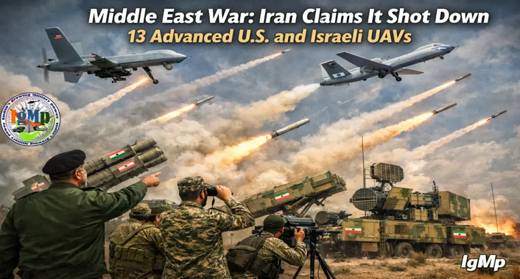 Middle East War: Iran Claims It Shot Down 13 Advanced US and Israeli UAVs 2 Middle East War: Iran Claims It Shot Down 13 Advanced U.S. and Israeli UAVs