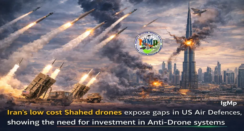 Iran's low cost Shahed drones expose gaps in US Air Defences, showing the need for investment in Anti-Drone systems