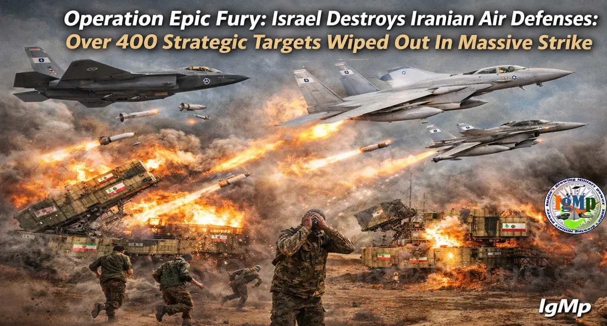 Operation Epic Fury: Israel Destroys Iranian Air Defenses: Over 400 Strategic Targets Wiped Out In Massive Strike