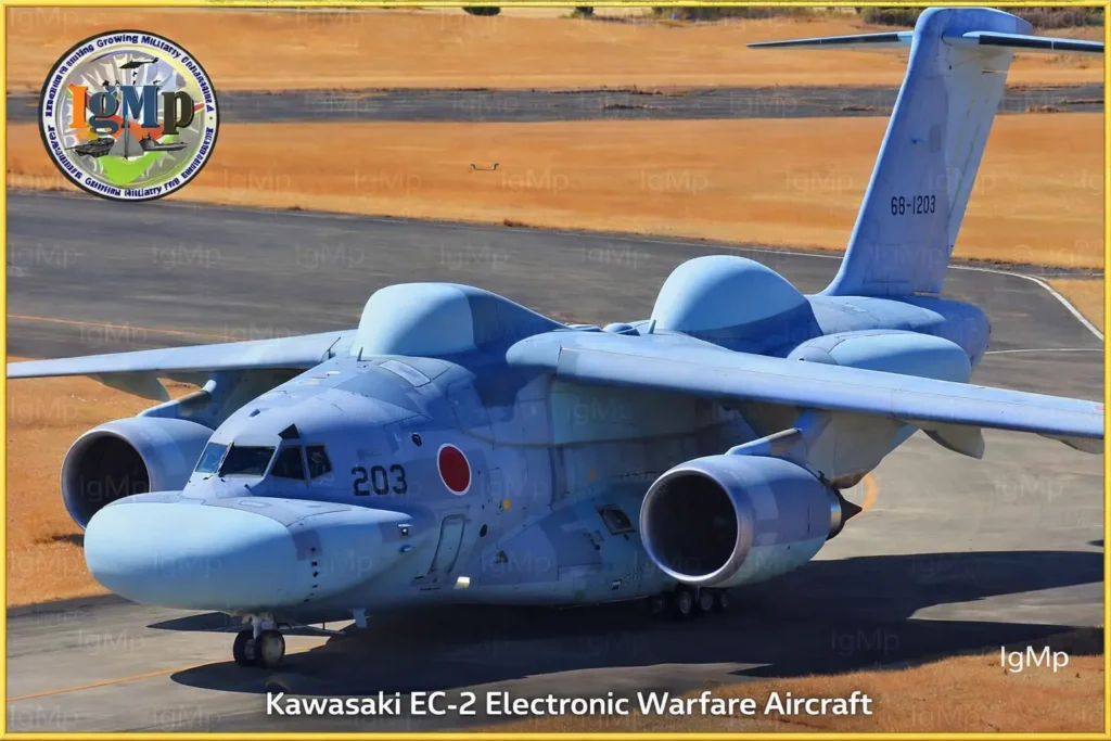 Meet The World's Most Ugliest Aircraft: Japan unveils JASDF Kawasaki EC-2 “Platypus” Electronic Warfare Aircraft