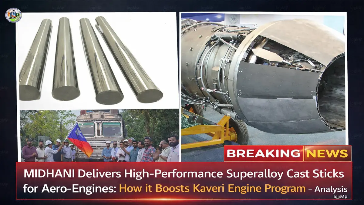 MIDHANI Delivers High-Performance Superalloy Cast Sticks for Aero-Engines: How it Boosts Kaveri Engine Program – Analysis