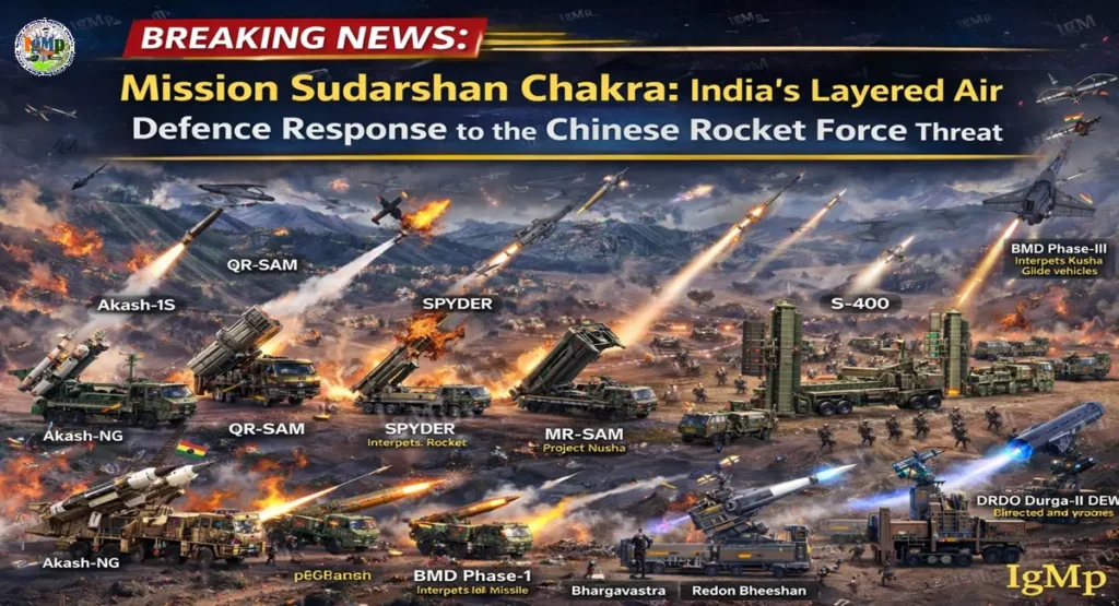 Mission Sudarshan Chakra: India’s Layered Air Defence Response to the Chinese Rocket Force Threat