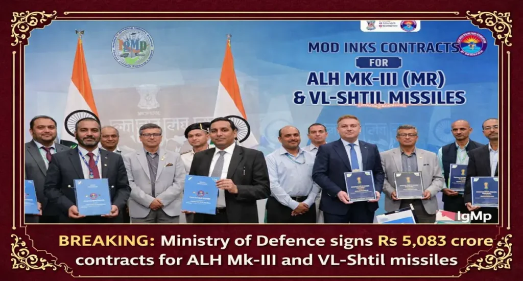 BREAKING: MoD clears ₹5,083 crore contracts for HAL ALH Mk-III (MR) & Russian VL-Shtil: A Strategic Blend of Indigenization and Readiness 2 BREAKING: MoD clears ₹5,083 crore contracts for HAL ALH Mk-II & Russian VL-Shtil: A Strategic Blend of Indigenization and Readiness