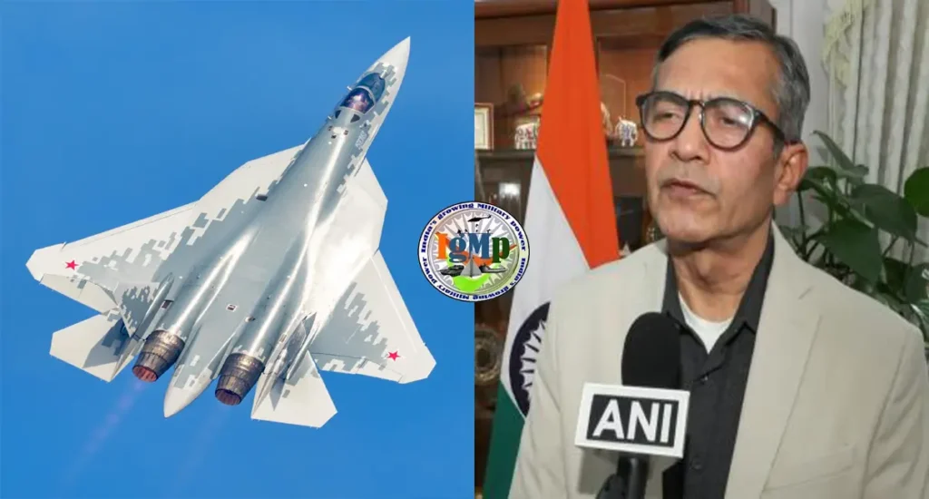 No Decision Yet on Su-57 as India Reviews Fighter Jet Options: Defence Secretary Rajesh Kumar Singh 2 No Decision Yet on Su-57 as India Reviews Fighter Jet Options: Defence Secretary Rajesh Kumar Singh