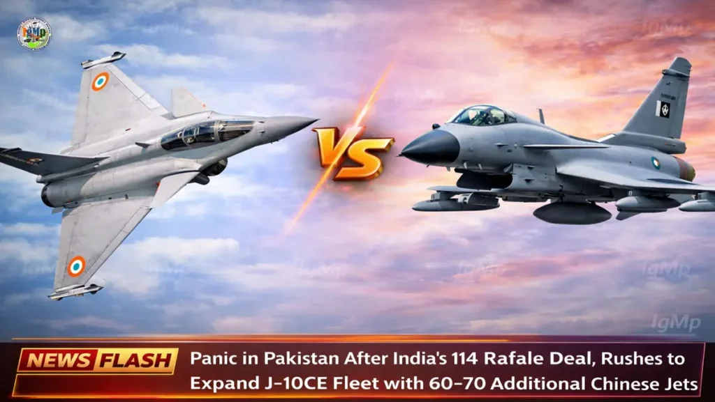 Panic in Pakistan After India’s 114 Rafale Deal, Rushes to Expand J-10CE Fleet with 60–70 Additional Chinese Jets