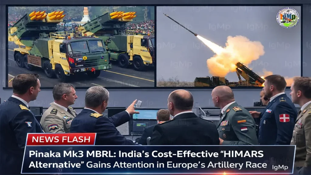 Pinaka Mk3 MBRL: India’s Cost-Effective ‘HIMARS Alternative’ Gains Attention in Europe’s Artillery Race