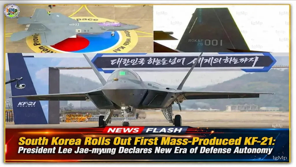 South Korea Rolls Out First Mass-Produced KF-21: President Lee Jae-myung Declares New Era of Defense Autonomy