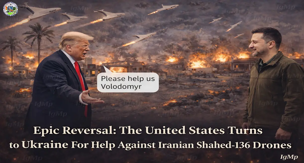 Epic Reversal: The United States Turns to Ukraine For Help Against Iranian Shahed-136 Drones