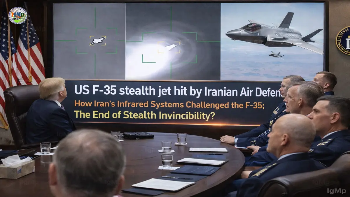 US F-35 stealth jet hit by Iranian Air Defence: How Iran’s Infrared Sensors Challenged the F-35; The End of Stealth Invincibility?