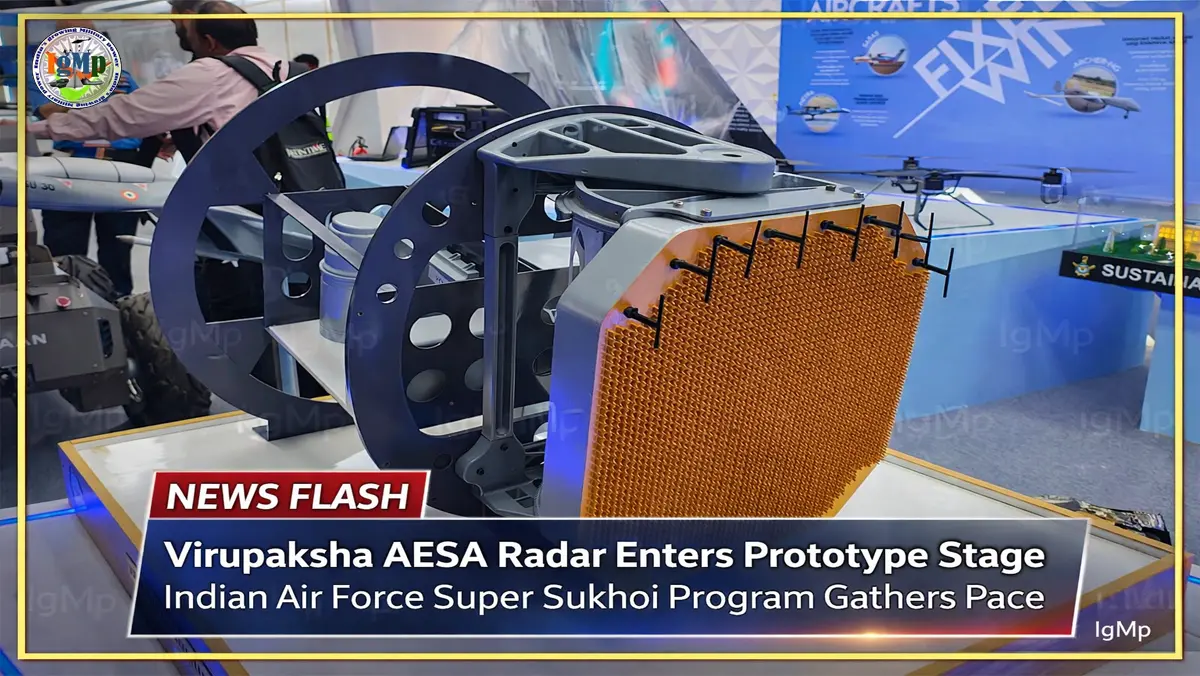 Virupaksha AESA Radar Enters Prototype Stage Indian Air Force Super Sukhoi Program Gathers Pace