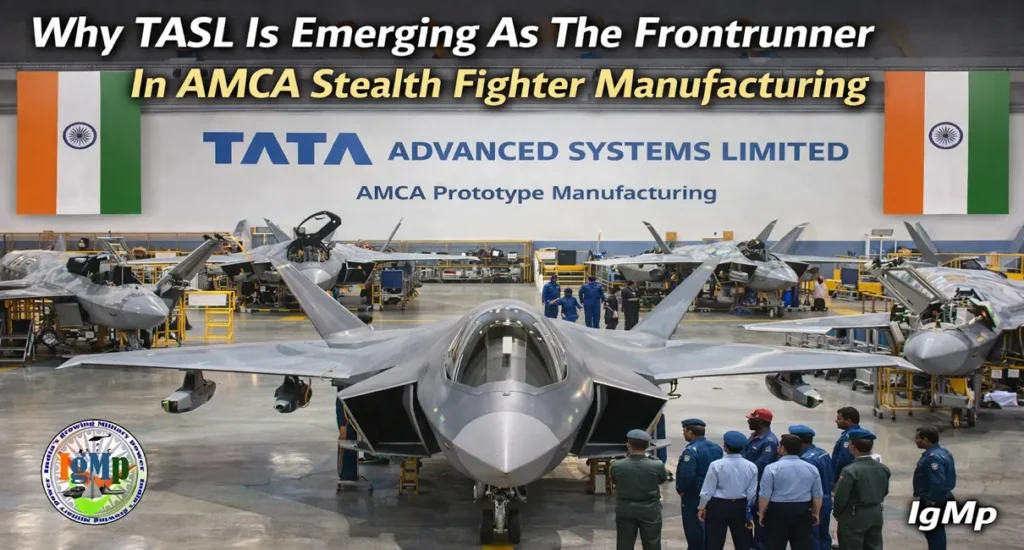 Why TASL Is Emerging As The Frontrunner In AMCA Stealth Fighter Manufacturing