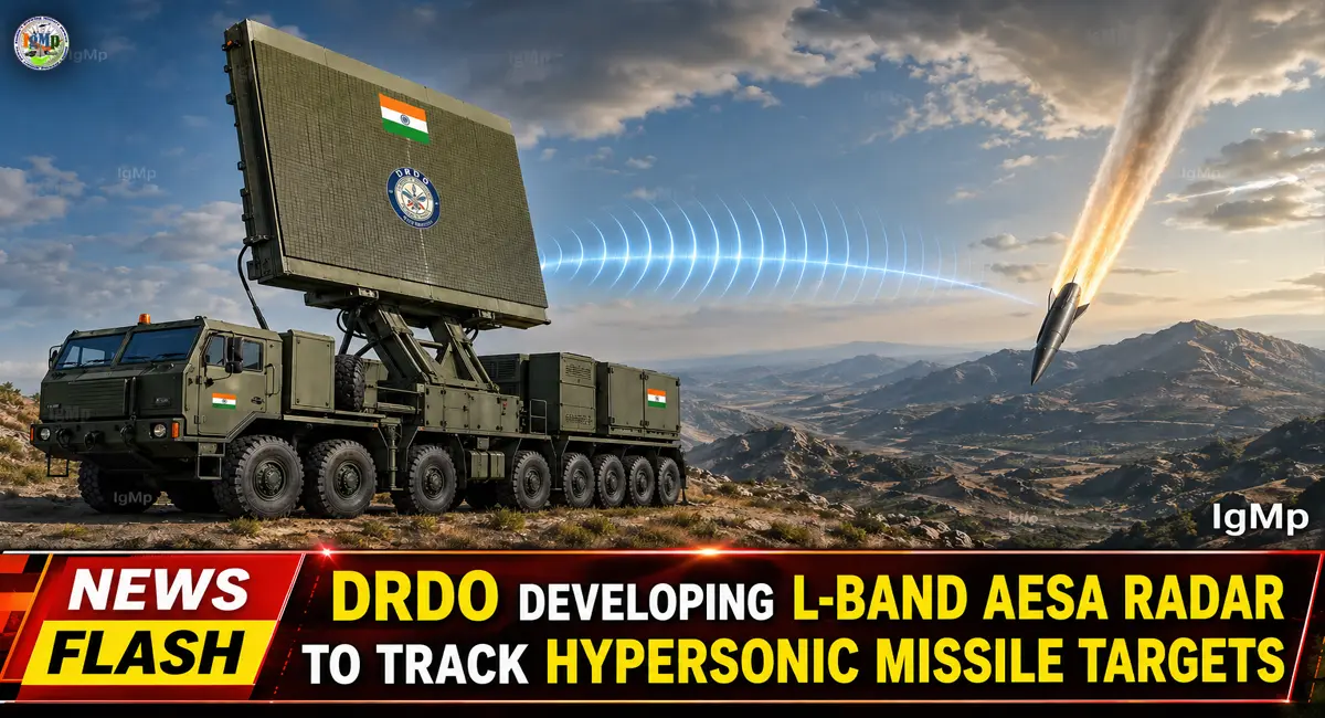 DRDO Developing L-Band AESA Radar To Track Hypersonic Missile Targets