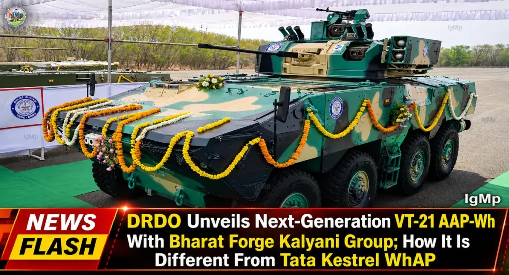 DRDO Unveils Next-Generation Vikram VT-21 AAP-Wh With Bharat Forge Kalyani Group; How It Is Different From Tata Kestrel WhAP