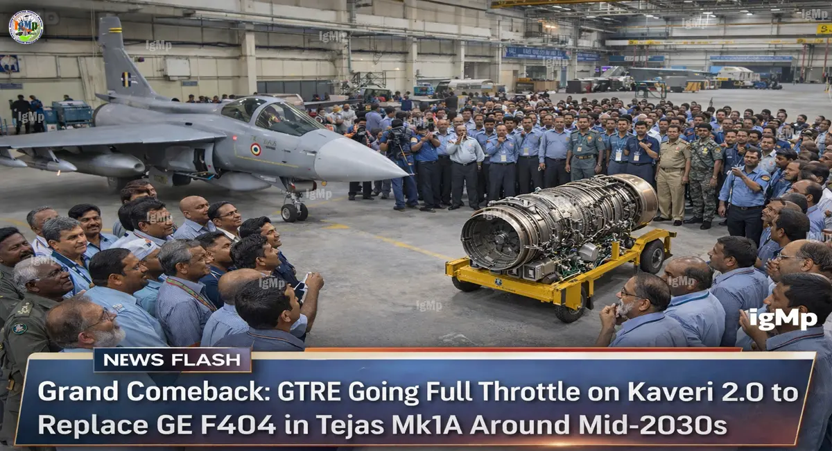 Grand Comeback: GTRE Going Full Throttle on Kaveri 2.0 to Replace GE F404 in Tejas Mk1A Around Mid-2030s
