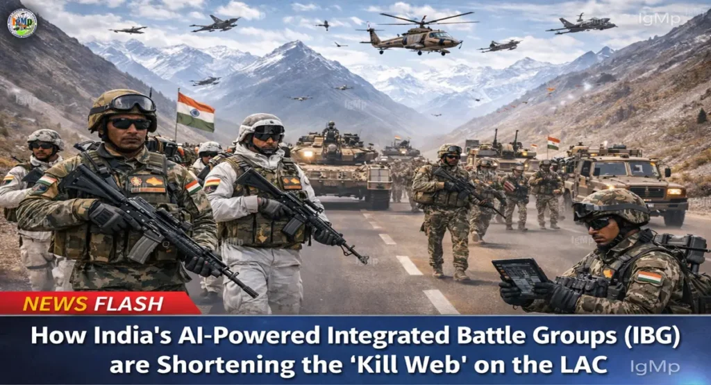 How India’s AI-Powered Integrated Battle Groups (IBG) are Shortening the 'Kill Web' on the LAC