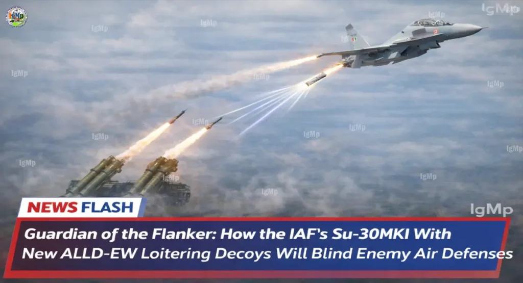 Guardian of the Flanker: How the IAF's Su-30MKI With New ALLD-EW Loitering Decoys Will Blind Enemy Air Defenses