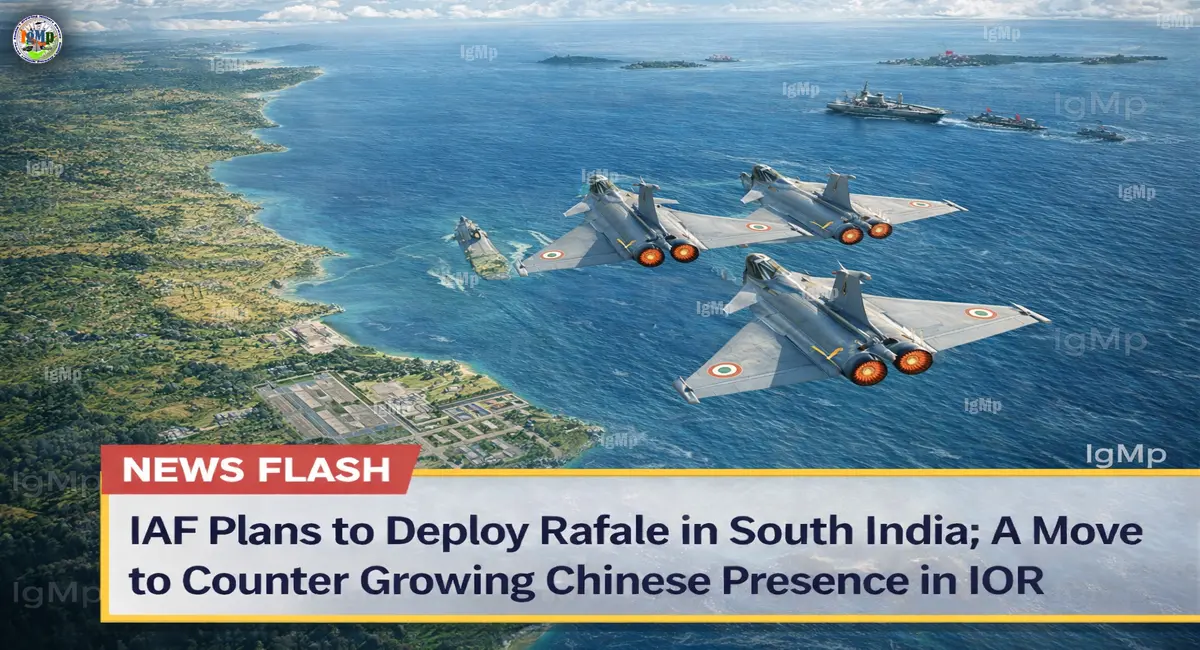 IAF Plans to Deploy Rafale in South India; A Move to Counter Growing Chinese Presence in IOR