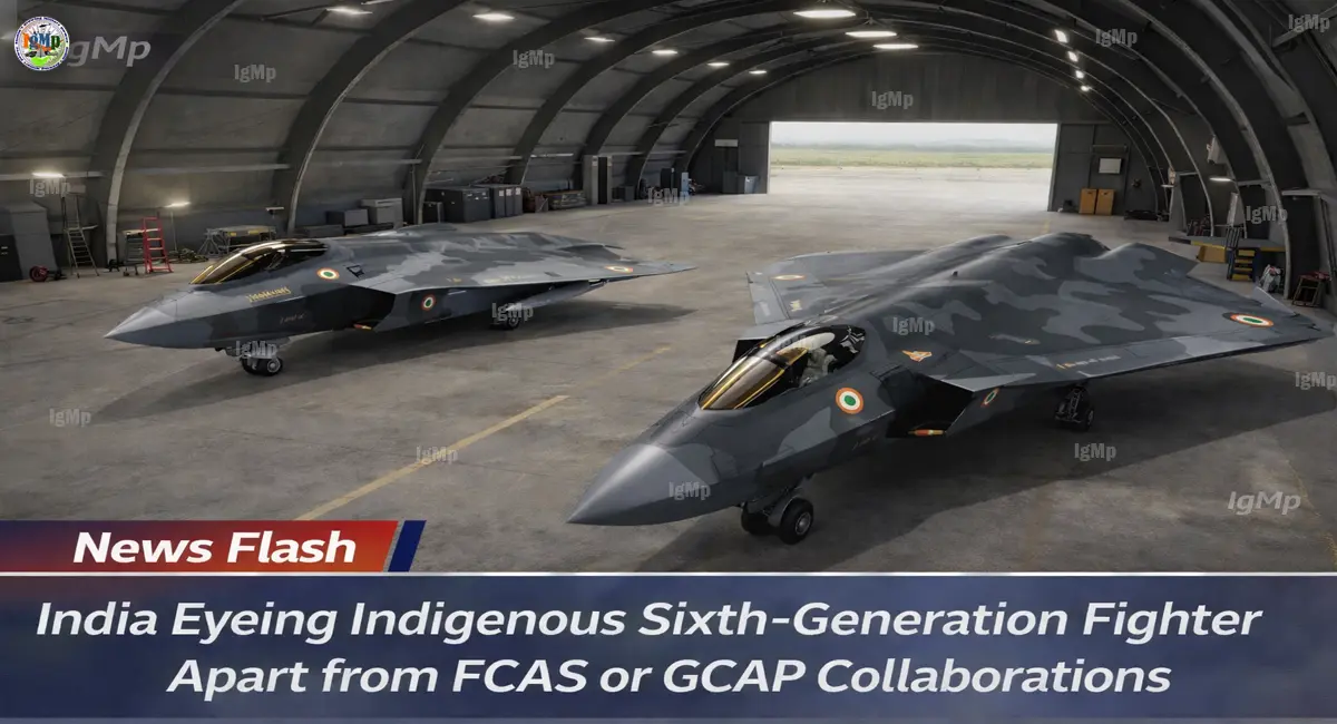 India Eyeing Indigenous Sixth-Generation Fighter Apart from FCAS or GCAP Collaborations
