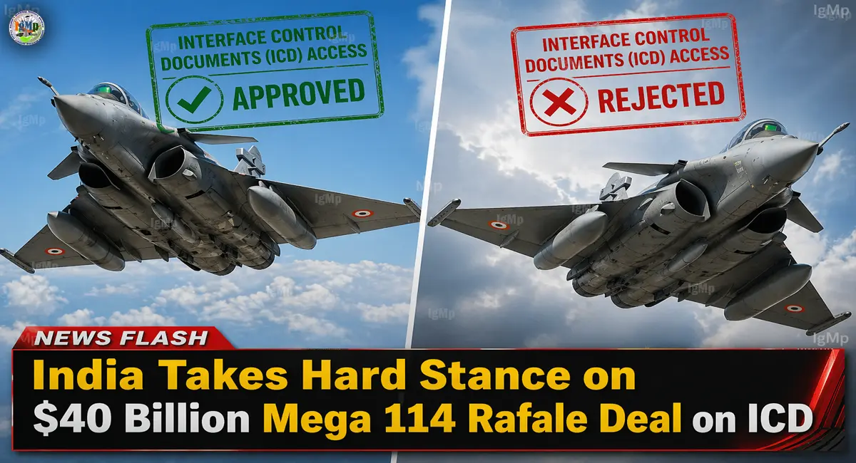 India Takes Hard Stance on $40 Billion Mega 114 Rafale Deal on ICD