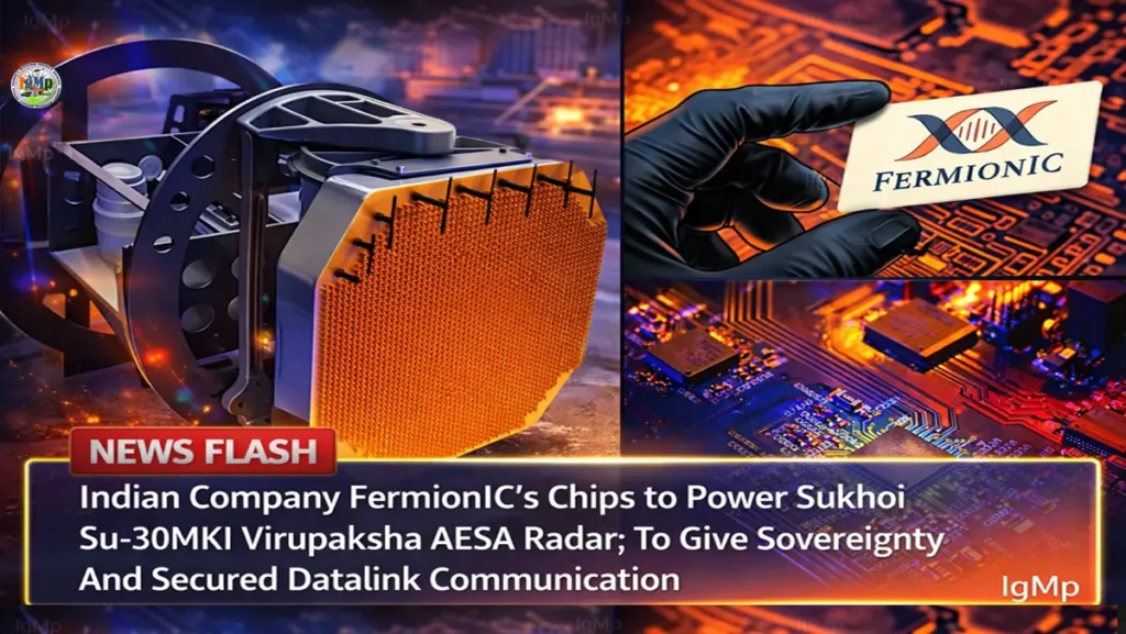 Indian Company FermionIC's Chips to Power Virupaksha AESA Radar for Sukhoi Su-30MKI; To Give Sovereignty and Secured Datalink Communication