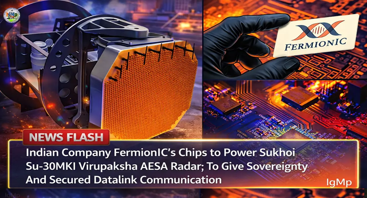 Indian Company FermionIC's Chips to Power Virupaksha AESA Radar for Sukhoi Su-30MKI; To Give Sovereignty and Secured Datalink Communication