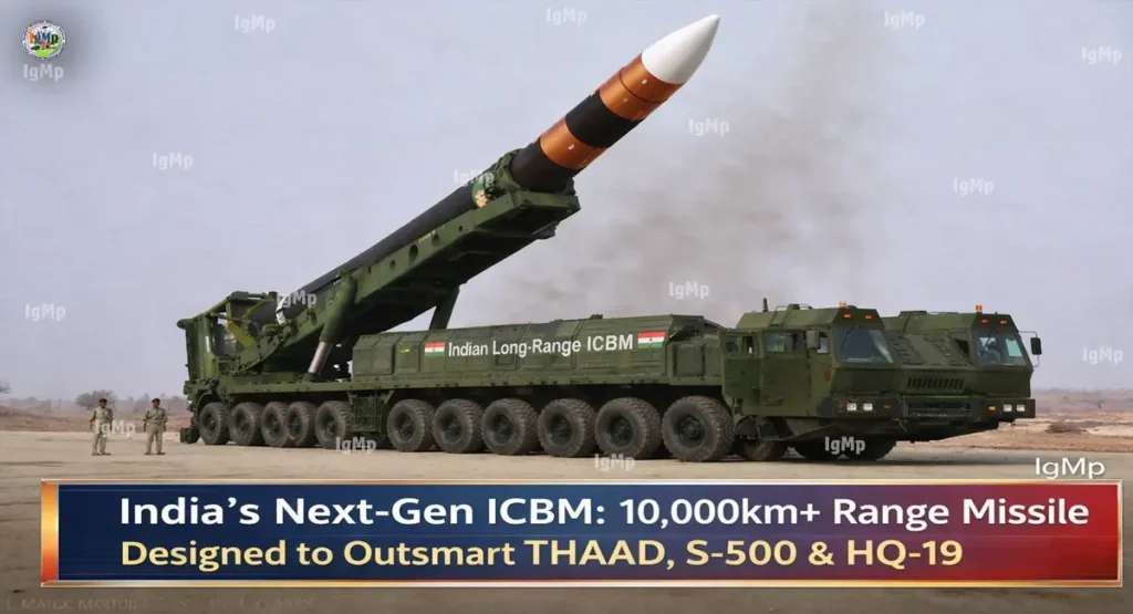 India’s Next-Gen ICBM: 10,000km+ Range Missile Designed to Outsmart THAAD, S-500 & HQ-19