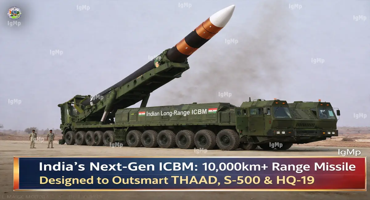 India’s Next-Gen ICBM: 10,000km+ Range Missile Designed to Outsmart THAAD, S-500 & HQ-19