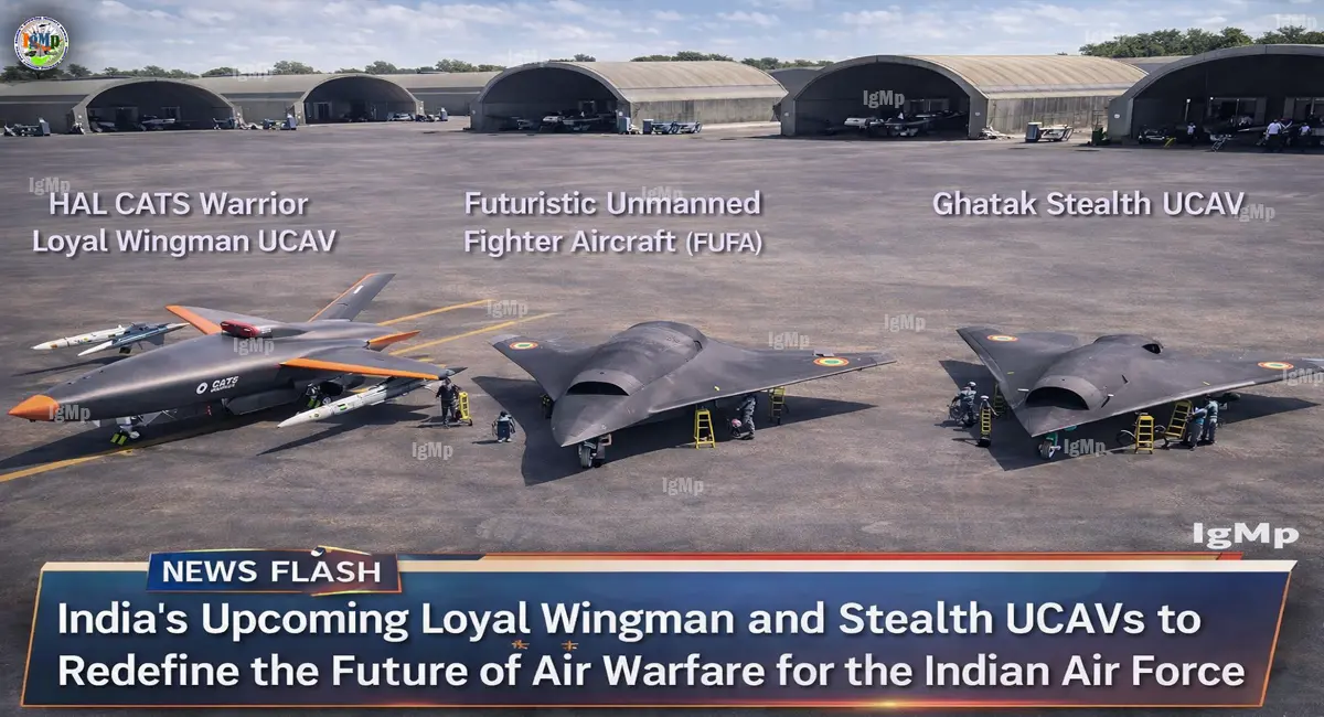 India's Upcoming Loyal Wingman and Stealth UCAVs to Redefine the Future of Air Warfare for the Indian Air Force