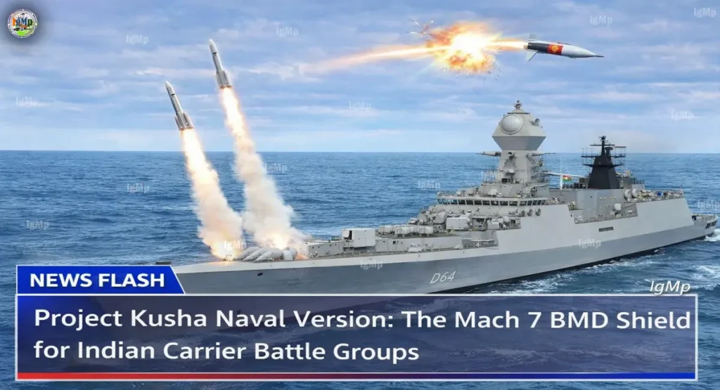 Project Kusha Naval Version: The Mach 7 BMD Shield for Indian Carrier Battle Groups