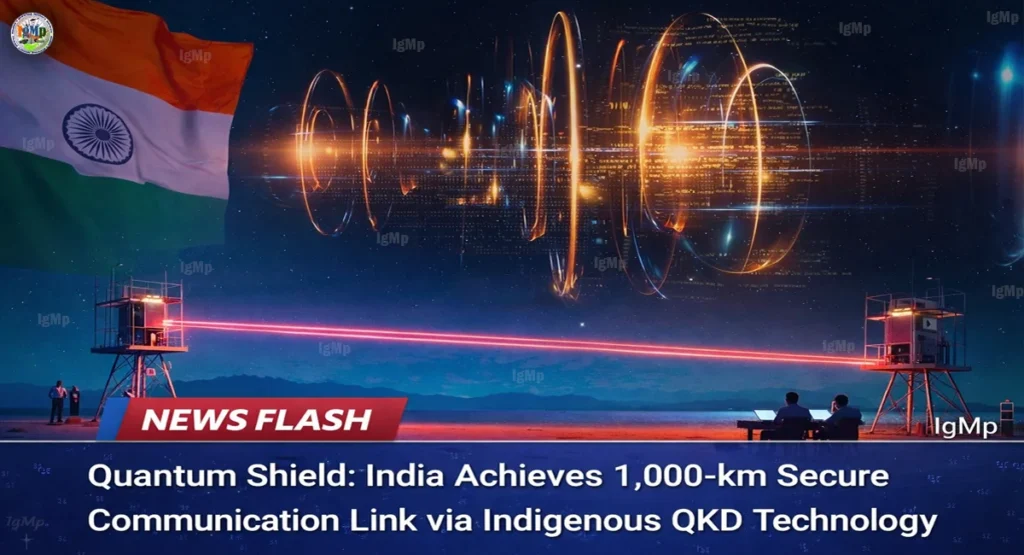 Quantum Shield: India Achieves 1,000-km Secure Communication Link via Indigenous QKD Technology