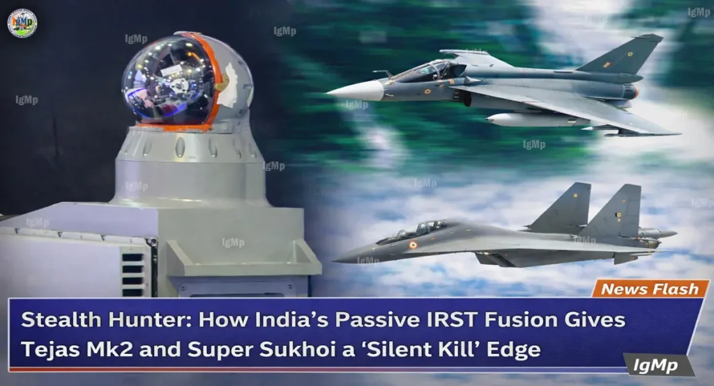 Stealth Hunter: How India’s Passive IRST Fusion Gives Tejas Mk2 and Super Sukhoi a ‘Silent Kill’ Edge